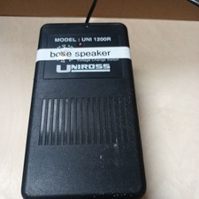 UNIROSS Uni 1200R Universal Mains Voltage Change AC/DC Adaptor 1.5v - 12v Tested