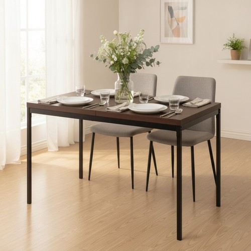 Vintage wood dining table - wood,