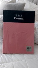 Vintage Dorma Rose Pink Single Valance New in Packet New Old Stock 90x190x38 cms