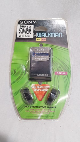 New sony srf walkman - sony, srf-49