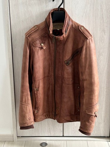Avirex brown leather single - brown,