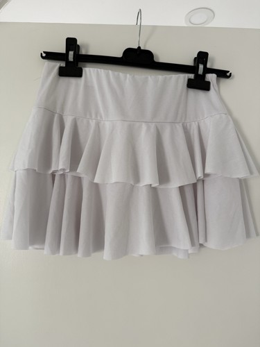 Girls skirt white age 12y - white,
