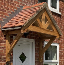 Bespoke Green Oak Porch