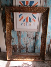 Large Antique Giltwood Gesso