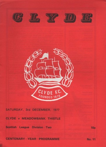 Clyde meadowbank thistle - clyde,