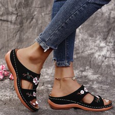 Ladies Womens Sandals Mid