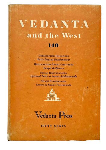 Vedanta and the west - and,