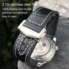 Rubber Watchband Fit For Omega