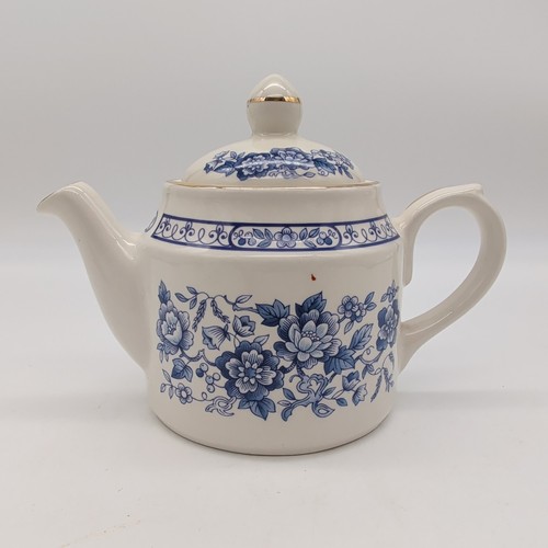 Sadler nanking teapot blue - nanking,