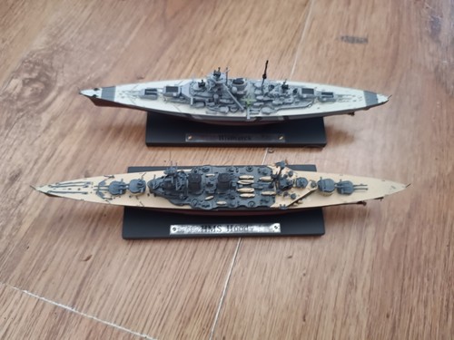 Hms hood model ship and - hood,