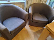 2 IKEA Tullsta Tub Chairs Without Cover
