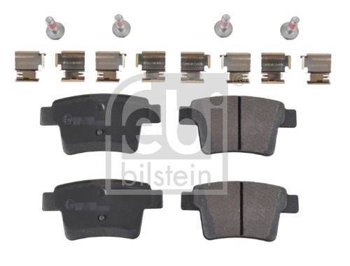 Rear brake pad - brake, set