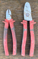 2x Insulated Wire Cutters Pliers