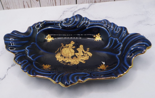 Vintage limoges france - vintage, blue