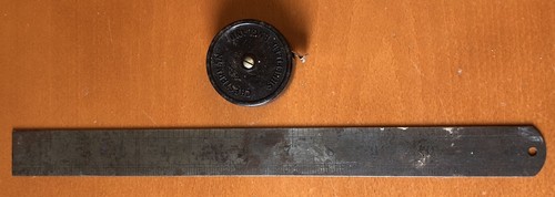 Vintage pocket tape - , measure