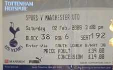 2008 tottenham hotspur - hotspur, v