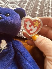 Ty Beanie Babies Princess Diana Bear 1997 Original with Tags