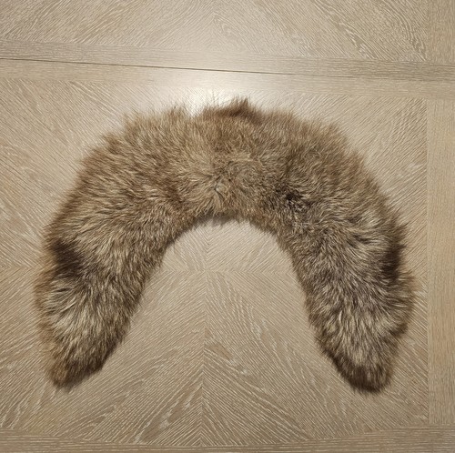 Vintage 1950s brown real - brown, fur
