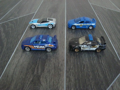 Matchbox police cars 2 - 4,
