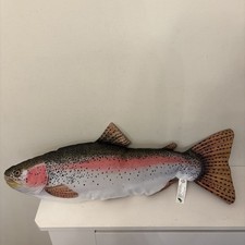 Gaby Rainbow Trout Fish Pillow