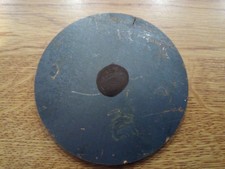 Mild Steel Circle Plate 106 x 6mm Thick With Machined Hole 10mm 20mm 30mm 