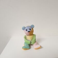  Treasured Pals Rainbow Figurines Sculpture Bear Bd 18th May 1999 Vintage/Rear 