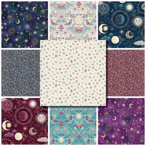 Luna constellation cotton - constellation,