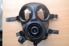 Black RUBBER Gas Mask by Avon