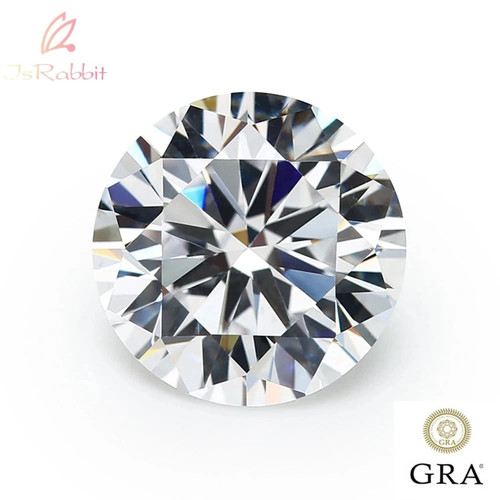 Israbbit real moissanite - moissanite, round