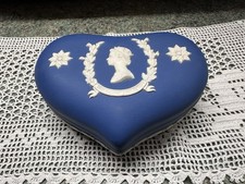 Wedgwood Blue Jasperware Heart