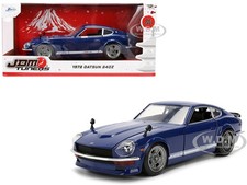 1972 DATSUN 240Z BLUE 1/24