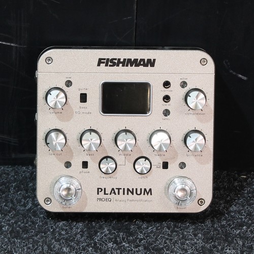 Fishman platinum pro - fishman,