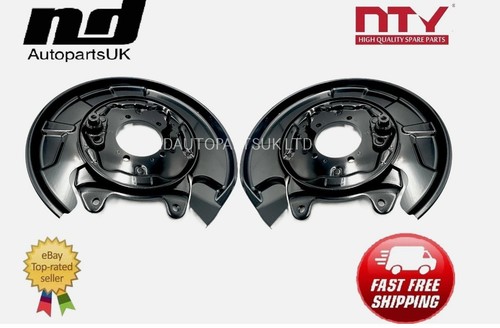 Rear brake disc dust - 2x,