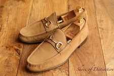 Gucci tan brown suede - tan,