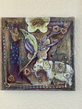 Original Collage- Elephant