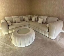 New cream Lilly Corner Sofa