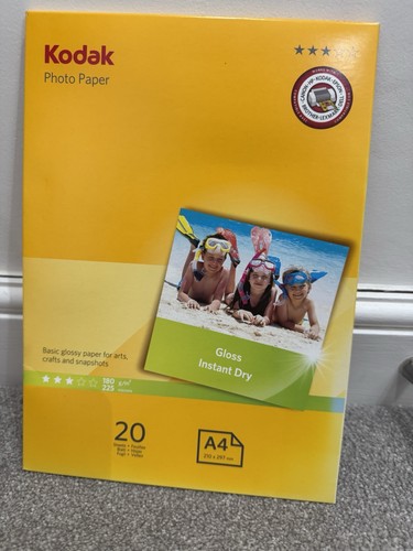 Kodak photo paper - photo, gloss