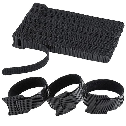 100xreusable ties velcros hook - ties,