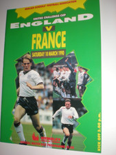 ENGLAND  v FRANCE, SCHOOL BOYS