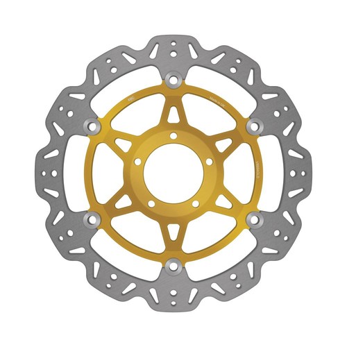 Ebc float vee rotor - fr, gold