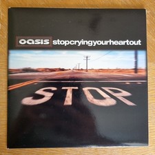 Oasis Stop Crying Your Heart Out 7" Vinyl Single (MINT)