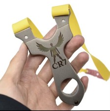 Slingshot Solid Metal Powerful Slingshot accurate Hunting Catapult