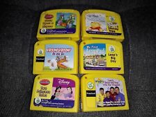 My First LeapPad 6 cartridges only Bundle Disney Two Princess Tales Wiggles Read