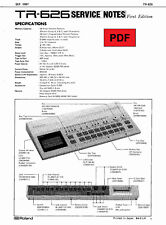 Roland TR-626 Service Manual