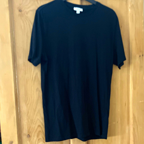 Reiss men black solid - solid, crew