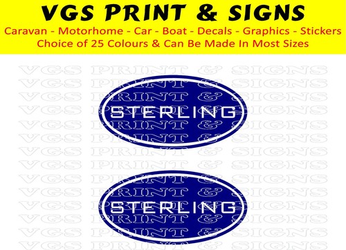 Sterling oval caravan - oval,