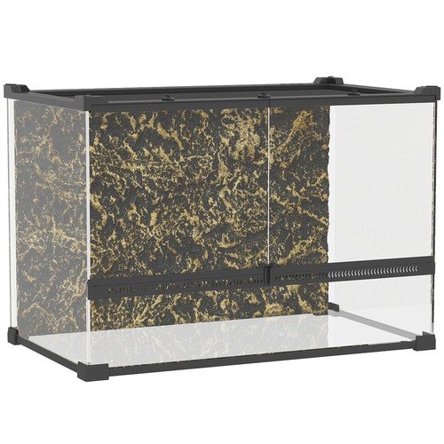 Pawhut reptile glass terrarium - reptile,