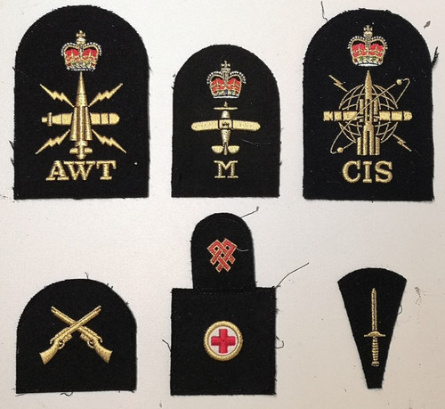 Royal navy qualification cloth - qualification,