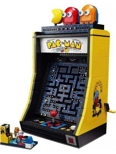 Pac man arcade building - building, blocks