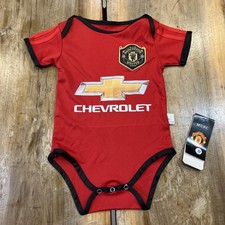 Manchester United Baby Bodysuit - Red Size 9 Months